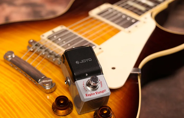JOYO JF 327 педаль для гитарных эффектов/Raptor Flanger Ironman Мини ведро дизайн