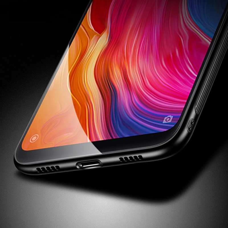 mi 8 Luxury Glass Phone Case on for Funda Xiaomi Mi Hard Cover Coque Xiomi Mi8 Snapdragon 6.21 inch Women |