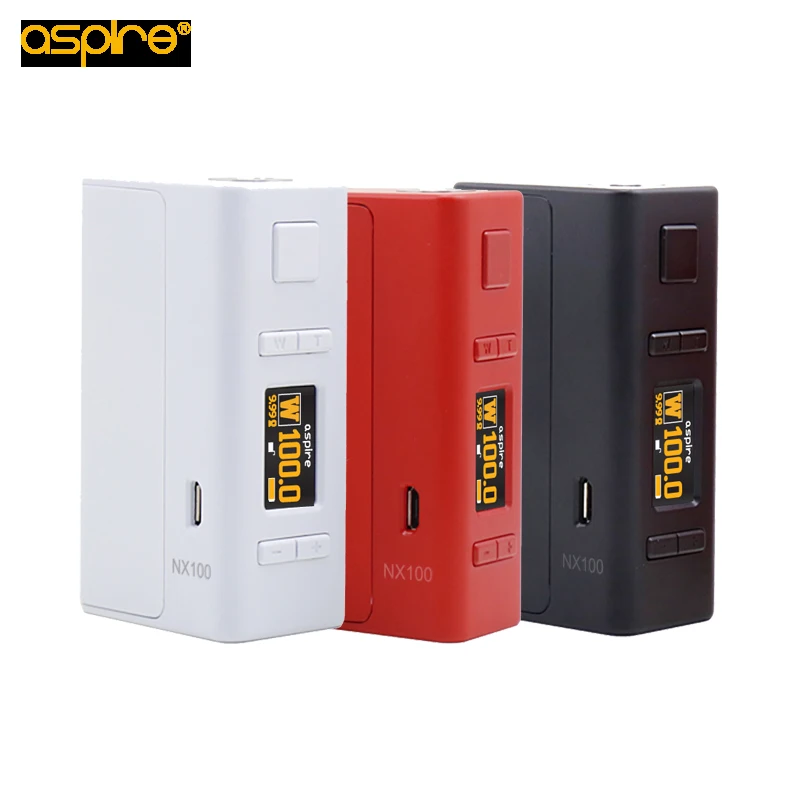 Aspire Original TC Box Mod NX100 MOD 100W with Firmware Upgradable E-Cig Vape A | Электроника