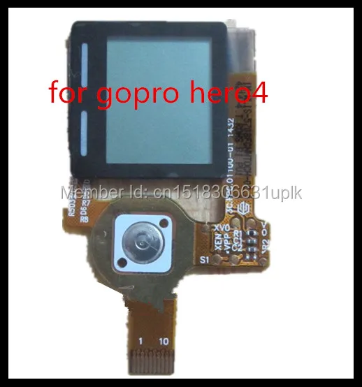 Экран для Gopro hero 4 hero 4 lcd Fuselage Gopro4 передний ЖК-дисплей hero 4 ЖК-дисплей hero 4 экран камеры ЖК-запчасти для ремонта