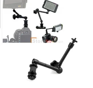 100% новый 11 дюймовый шарнирный кронштейн для камеры Camcoder DV ЖК-монитор