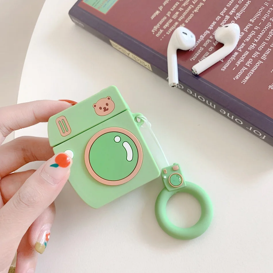 149-Green Силиконовый чехол для наушников для Airpods 2, чехол с 3D рисунком Наруто Пэйн, чехол для наушников Apple Air pods, 1 чехол для Earpods, брелок - Цвет: 149-Green