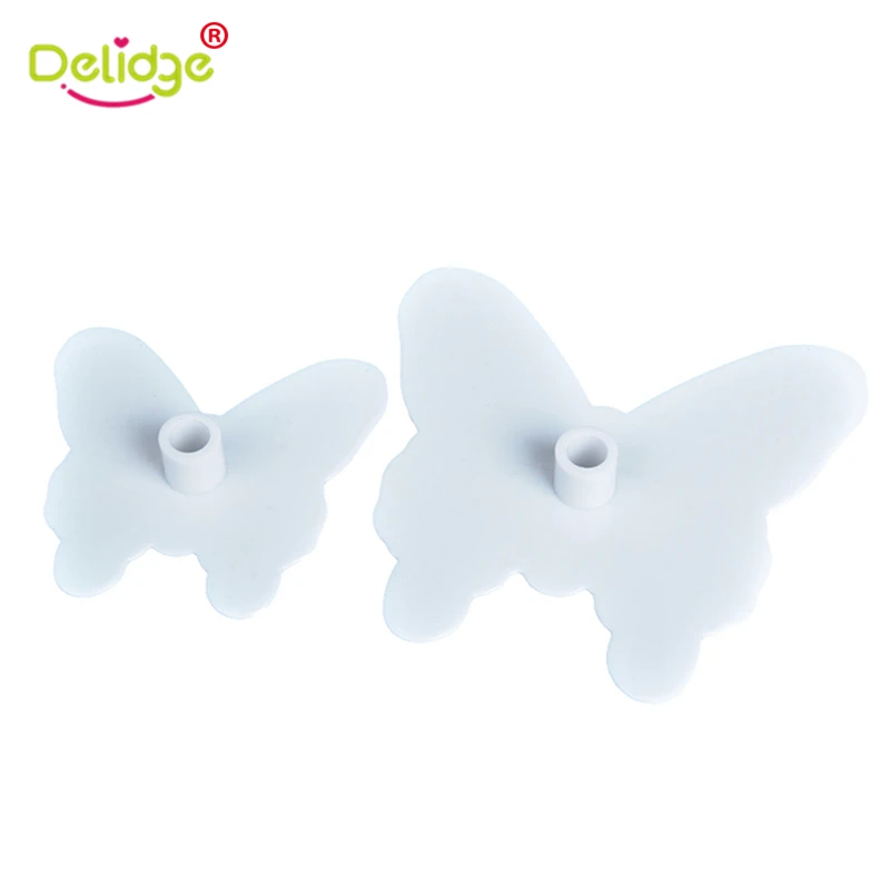 Delidge 2 шт./компл. форма для торта в форме бабочки размера пищевой пластик Fondant