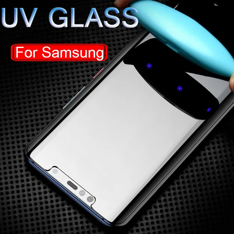 УФ нано жидкий протектор экрана для samsung Galaxy S10E S10 S9 S8 S7 Plus 5D стекло для Galaxy S7 S6 edge Note 8 9 защитная пленка