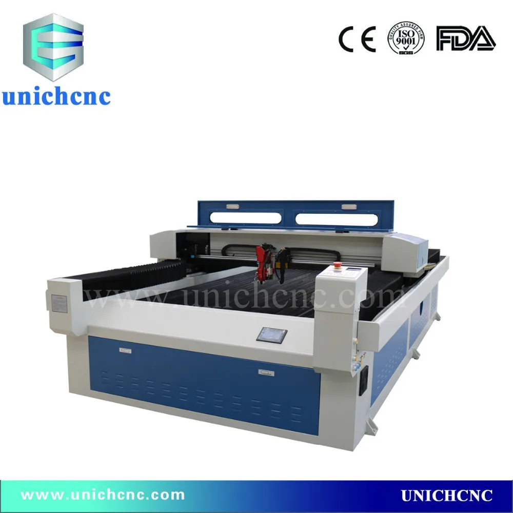 Станок для лазерной резки нержавеющей стали и металла UNICHCNC 1325 с двумя