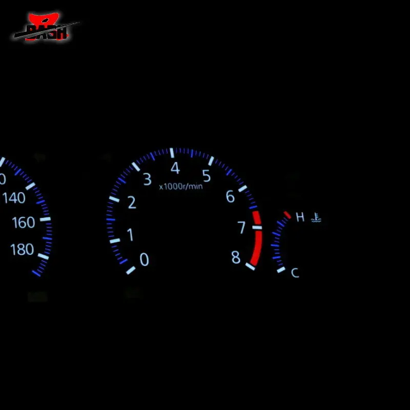 Индикатор свечения салона автомобиля для указатель синего и белого цвета на