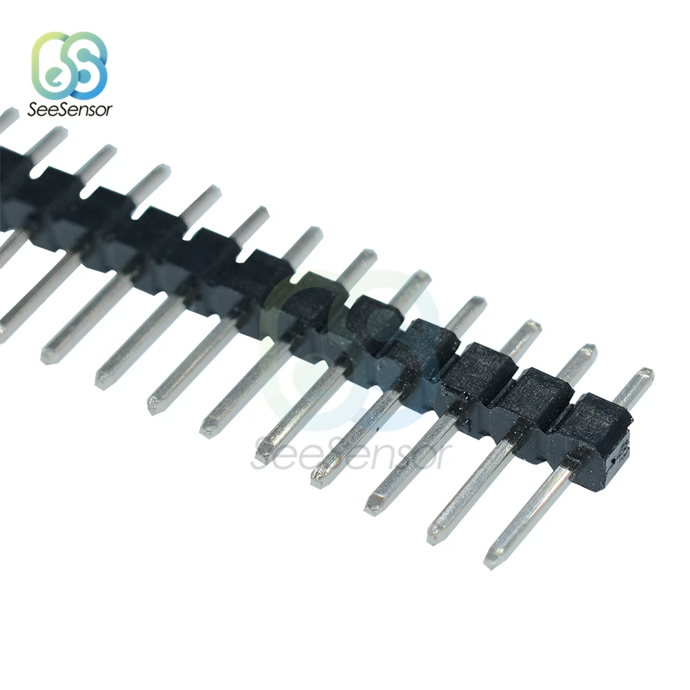 10 шт. 40Pin 1x40P 2 54 мм наружный Однорядный штырьковый коннектор для Arduino|Соединители| |