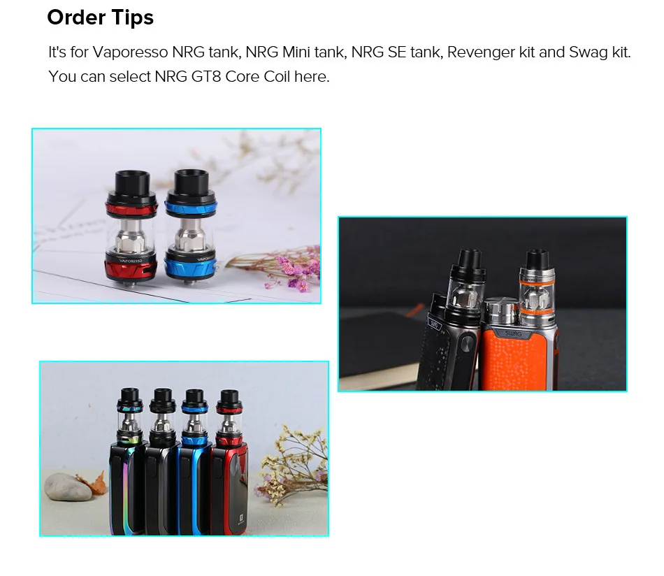 3 шт. спираль vaporesso GT Core для NRG каскад SKRR-S Танк Vape GT2 GT4 GT6 GT8 GT CCELL аксессуары для электронных сигарет