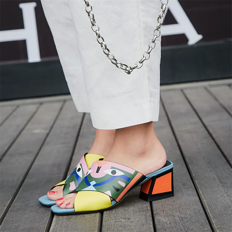 Женские босоножки из искусственной кожи FEDONAS желтые туфли на высоких каблуках с