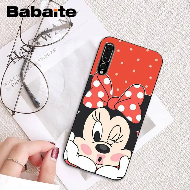 Babaite уши Микки Мауса ТПУ Мягкий силиконовый чехол для телефона для huawei P10 Plus Mate10 Mate20 Pro 10Lite P20 Pro Honor10 View 10