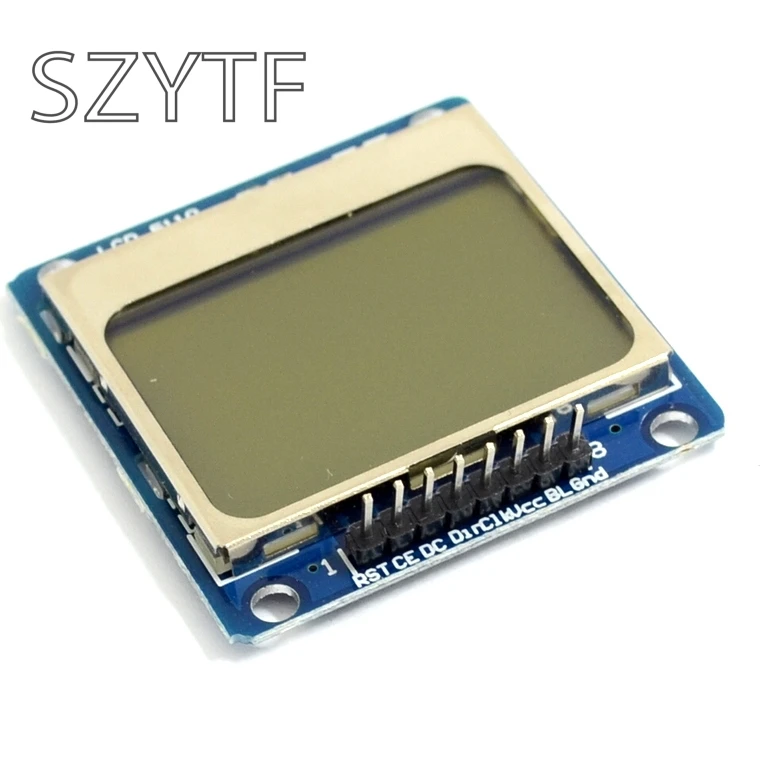 Высокое качество 84x48 84x84 модуль ЖКД синий адаптер подсветки PCB 5110 для|module lcd|pcb bluepcb