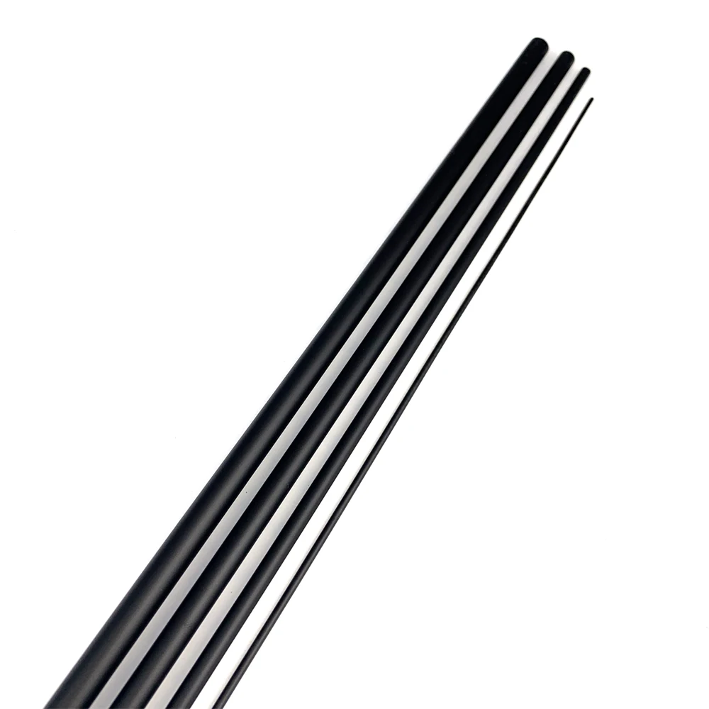 NooNRoo IM12 10ɸ &quotLW3 Nano карбоновые стержни для ловли нахлыстом сверхлегкие