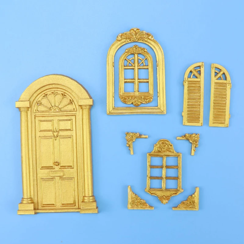 Форма для окон и дверей в стиле ретро силиконовая форма инструмент украшения