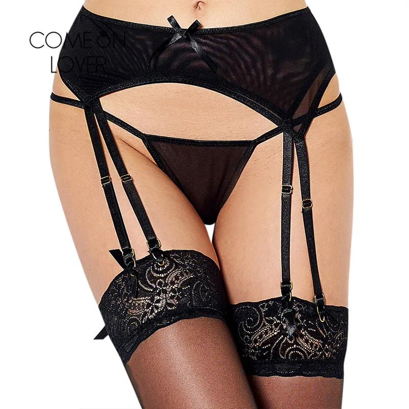 Comeonlover Ligueros Sexi Para Mujer Sexy High талия твердый Strapsen комплект Liguero размера плюс Thin