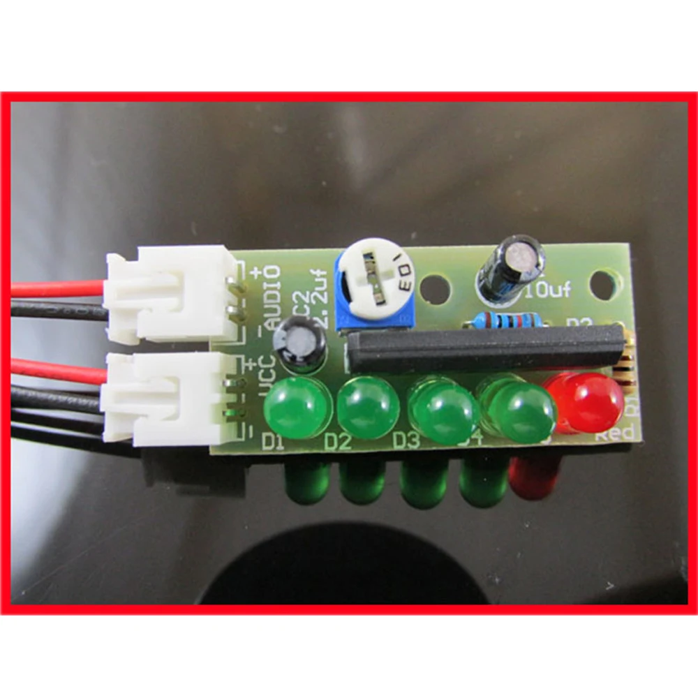 CNIKESIN Напряжение 3 5 V-12 V KA2284 шт. светодиодный индикатор уровня звука набор