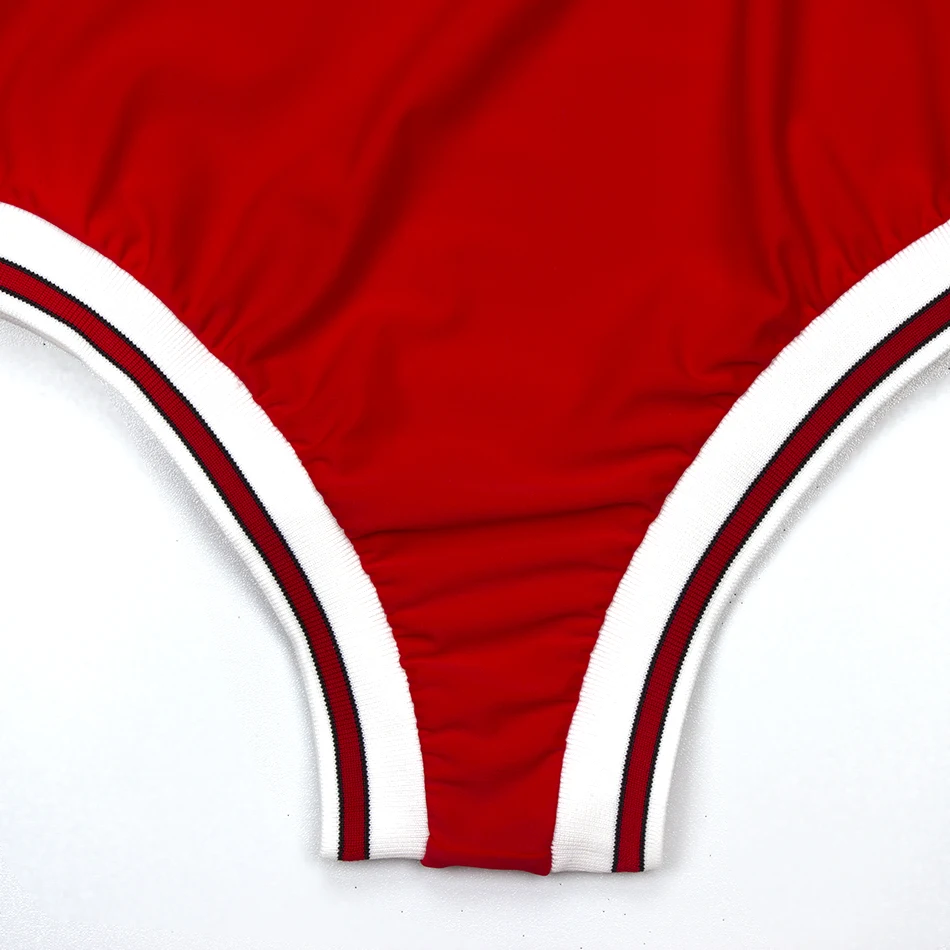 ESSV быков купальник Для женщин Одна деталь купальники номер один Мягкий High Cut