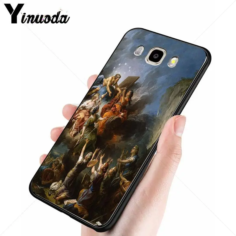 Yinuoda Classic painting flower In a Vase aesthetic Art Soft Phone Case For Samsung Galaxy j4 j6plus j7 j8 j2 prime 2018 funda | Мобильные