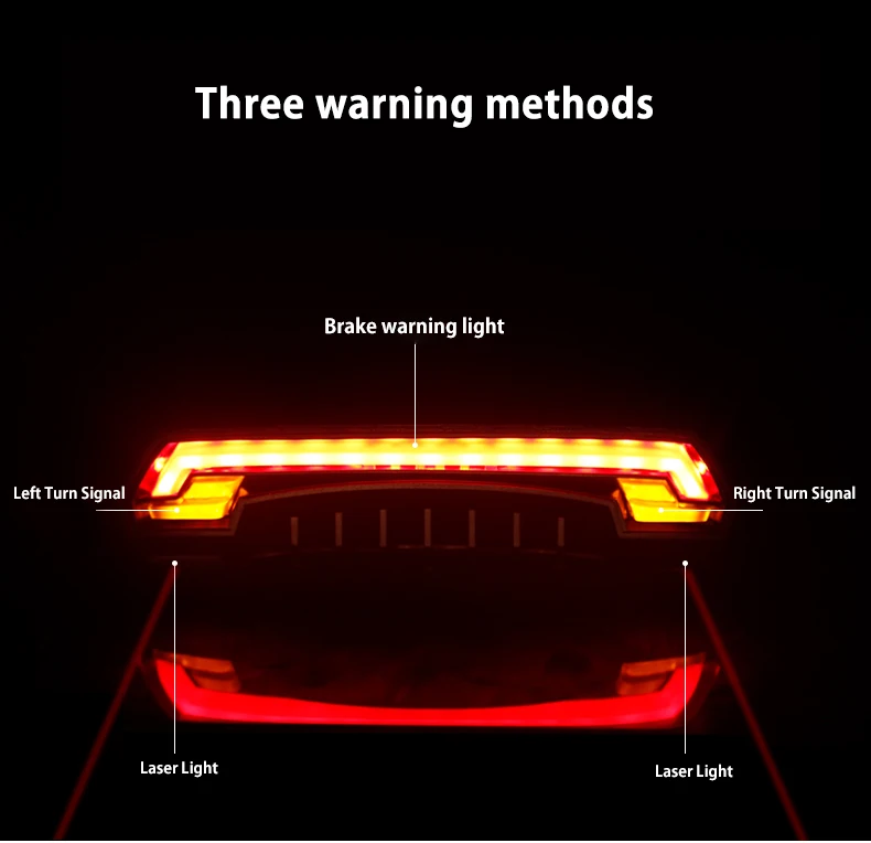 Задние фонари для велосипеда TOSUOD интеллектуальное Беспроводное управление