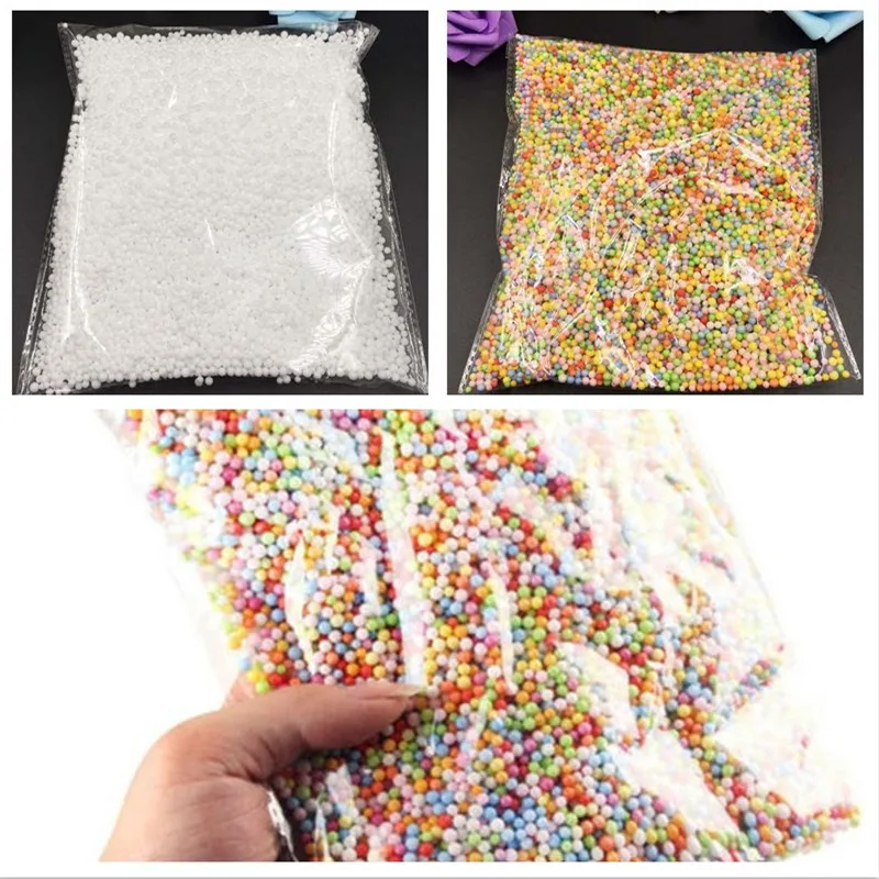 Разноцветные шарики из пенопласта рождественские украшения 2 5 9 мм пенопластовые