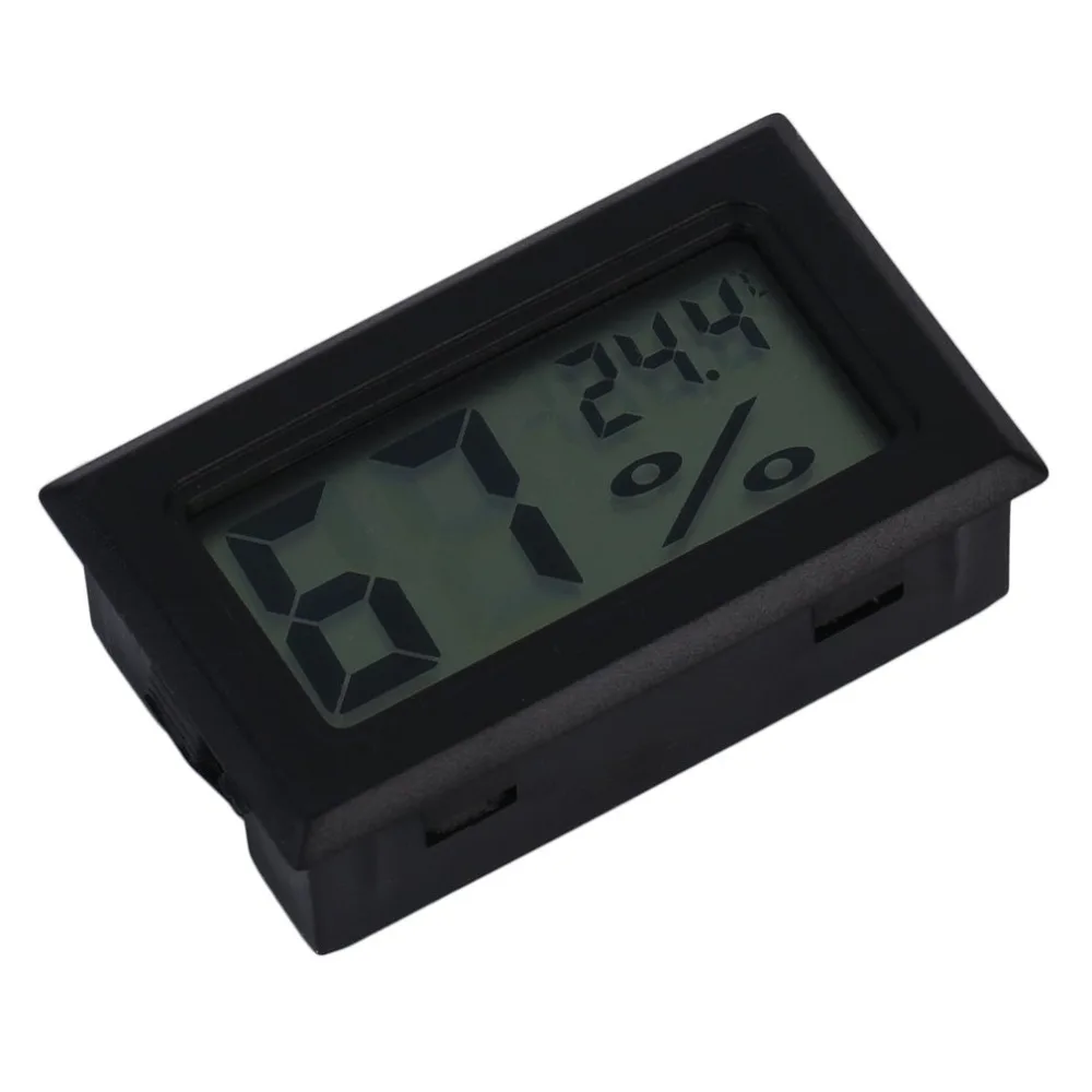 Цифровой мини Термометр Гигрометр с ЖК дисплеем|thermometer hygrometer humidity|freezer