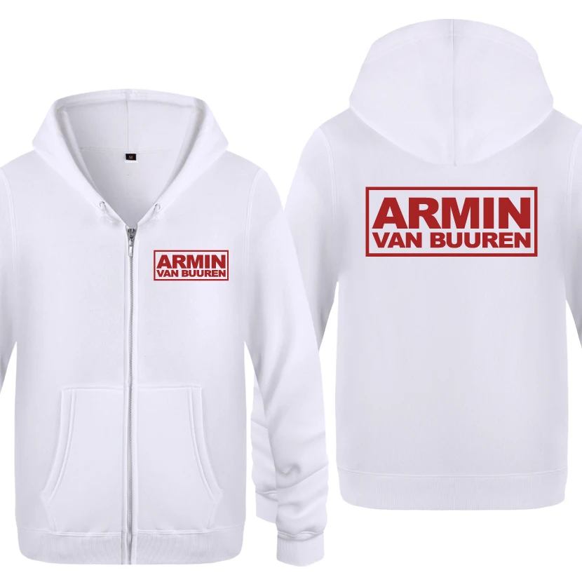 DJ Armin Van Buuren мужская толстовка с капюшоном в стиле «хип-хоп» мужские флисовые кардиганы на молнии толстовки с капюшоном - Цвет: BAY HOT