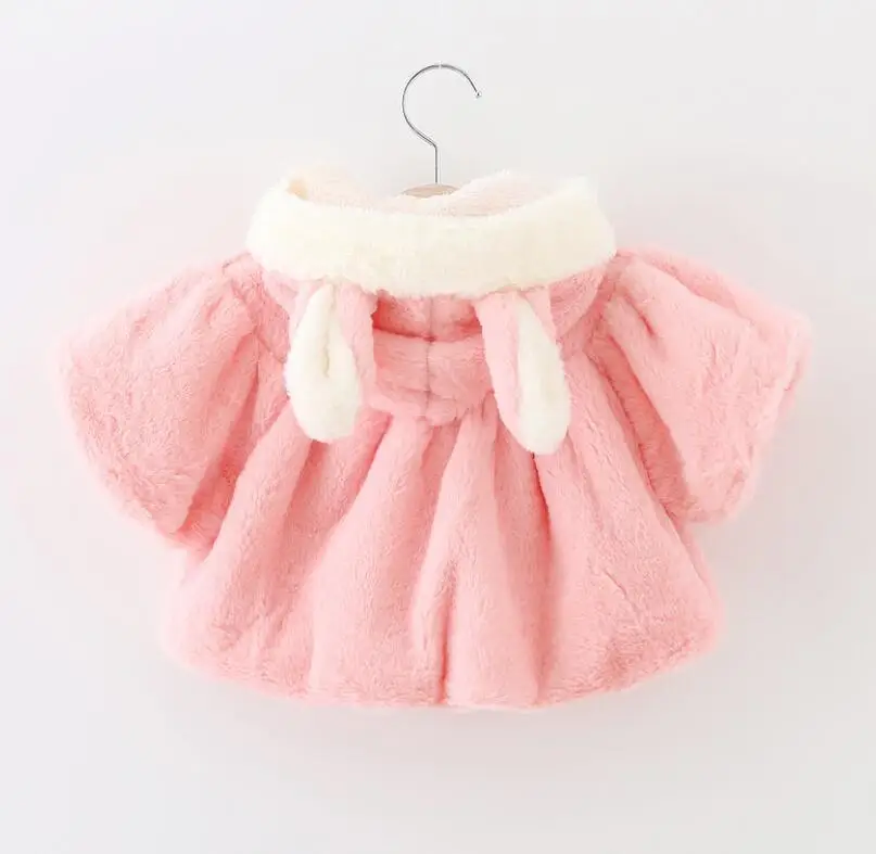new fashion warm baby girls Jacket for kids autumn winter children clothing fleece outerwear 0-2 years old girl |