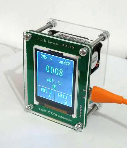 G5 PM значение + I номер частиц лазерный PM2.5 монитор качество воздуха мониторинг