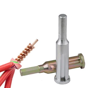 Электрический инструмент для зачистки проводов, быстрый автоматический скручивающий инструмент, цанговый соединитель для зачистки проводов, скручивающийся коннектор