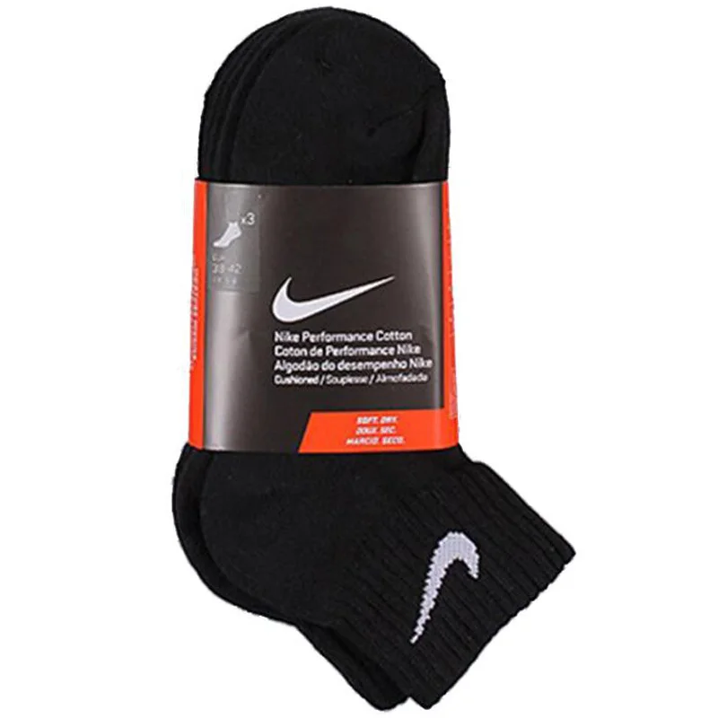 Оригинальные спортивные носки унисекс NIKE PERF CUSH QT 3PR 3 пары | Спорт и развлечения
