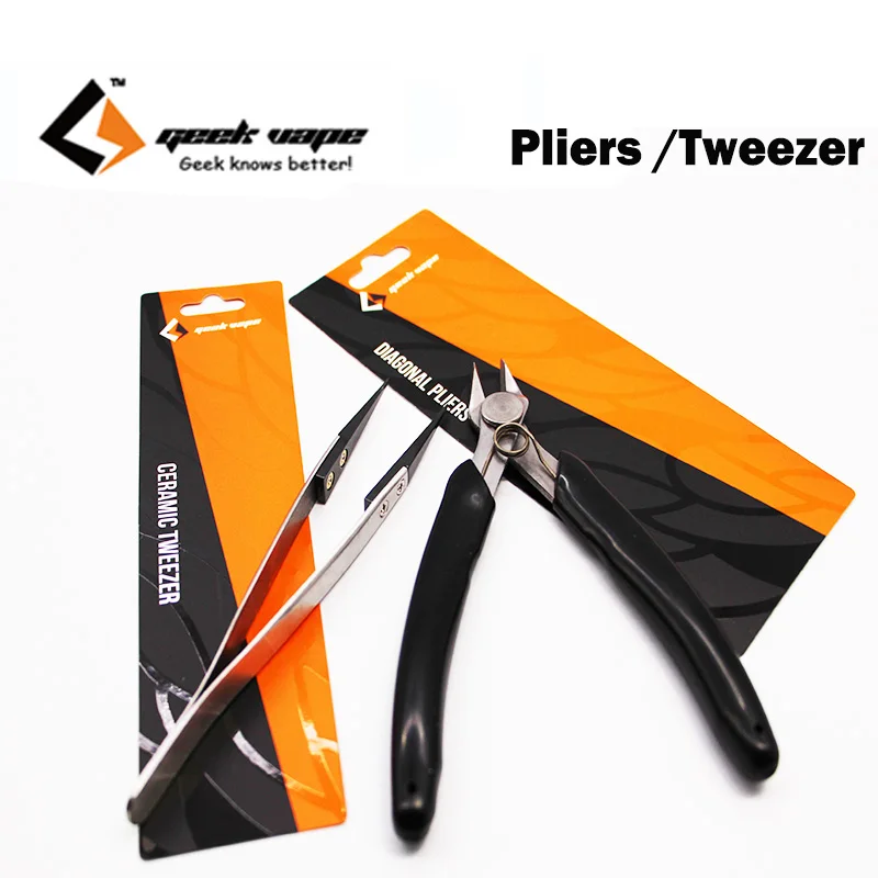 Оригинальный керамический Пинцет Geekvape диагональные плоскогубцы Атомайзеры