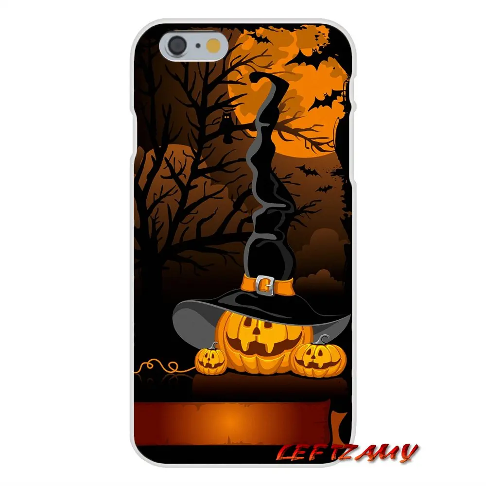 Прозрачный мягкий чехол для Huawei P Smart Mate Y6 Pro P8 P9 P10 Nova P20 Lite Mini 2017 Happy Halloween Fabric