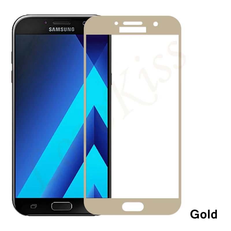 Полное покрытие из закаленного стекла для Samsung Galaxy S6 S7 A3 A7 A5 2016 2017 J2 J5 J7 Prime Note 4 5