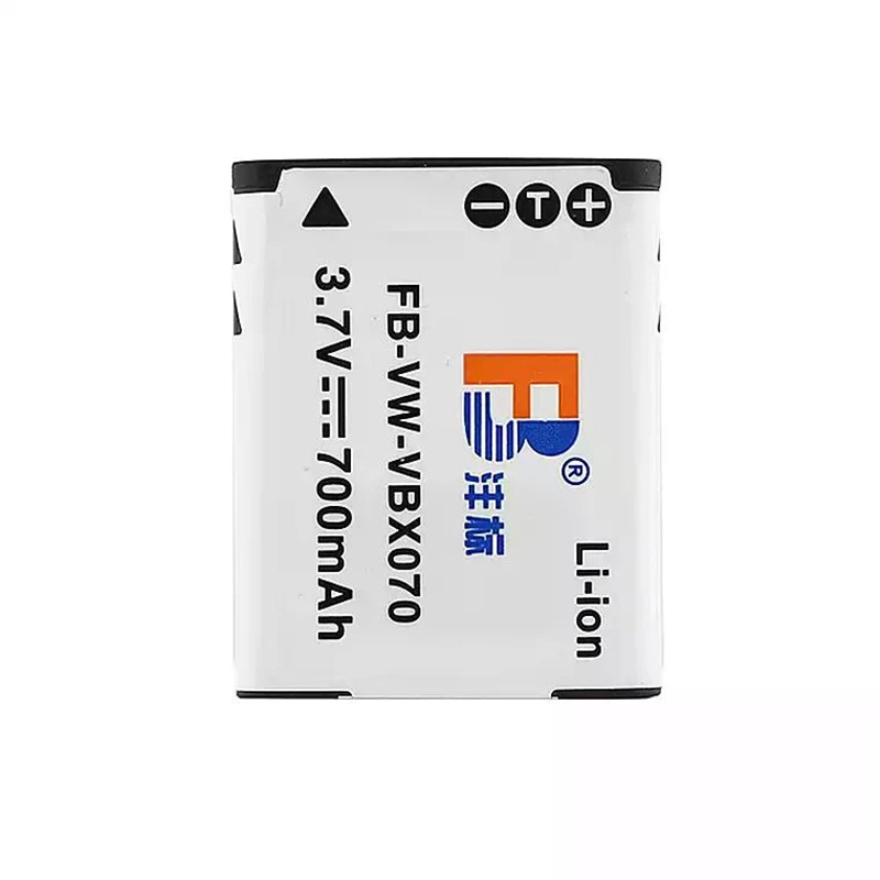 VW VBX070 литиевые батареи для цифрового фотоаппарата Panasonic HX WA10 DC15 DC1 DC10 HM TA20 TA2 DC2