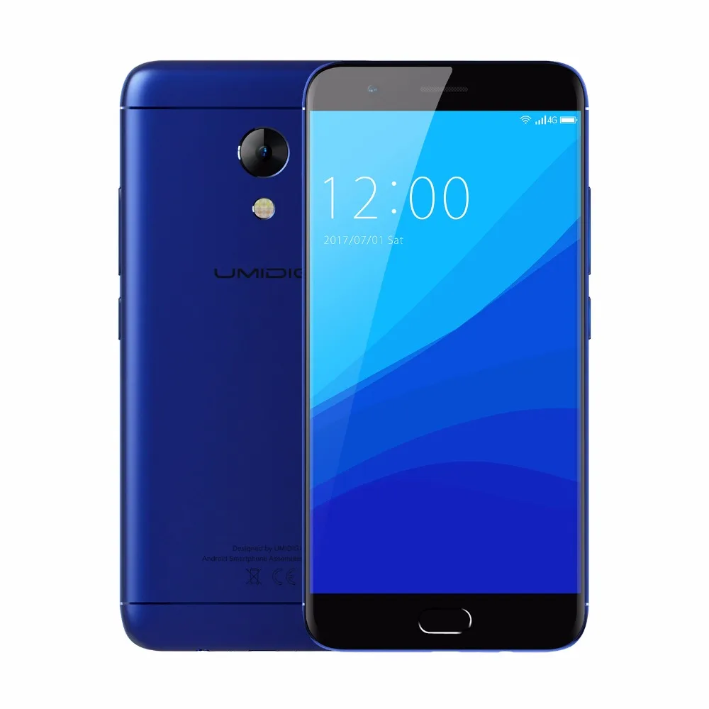 Оригинальный umidigi C2 4 ГБ Оперативная память 64 мобильного телефона mtk6750t 1.5 ГГц Octa Core