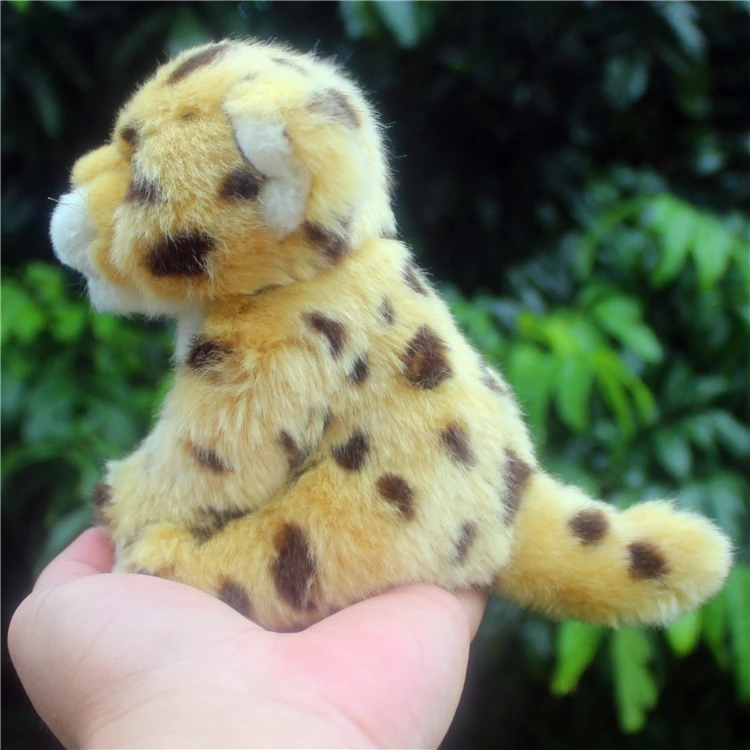 Искусственная игрушка маленькая кукла Гепард мягкие игрушки животные милые