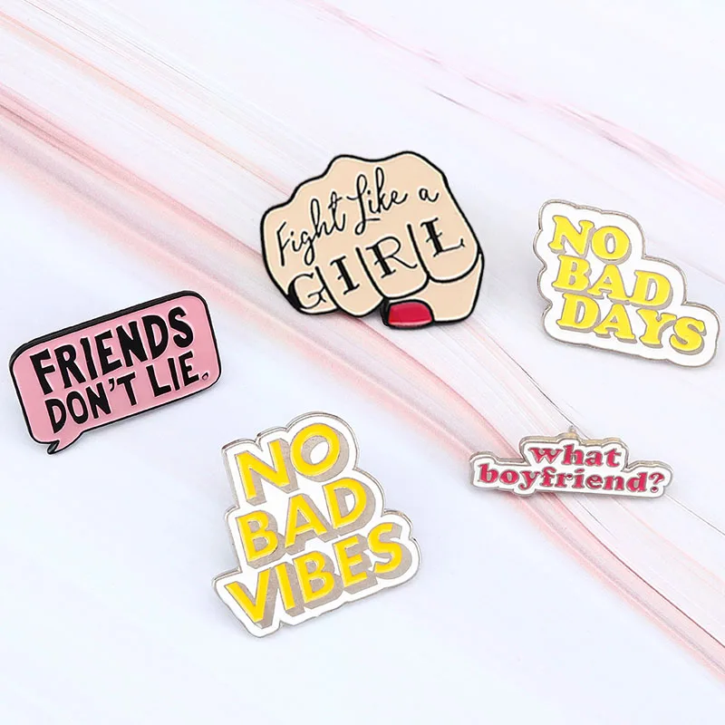 Феминистские шпильки великолепное предложение Брошь для женщин девочек не