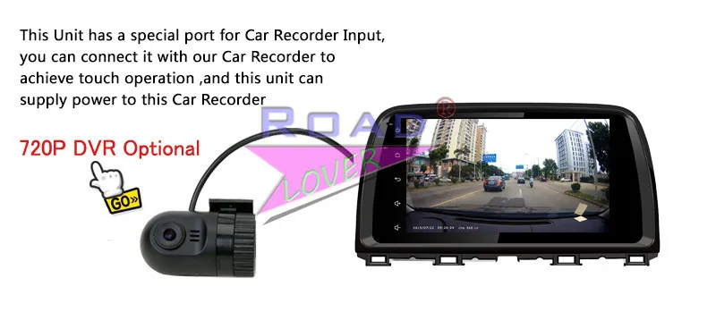 Roadlover Android 6,0 Автомобильный медиацентр плеер радио для Mazda CX-5-Стерео gps навигация два Din автомагнитол видео без DVD