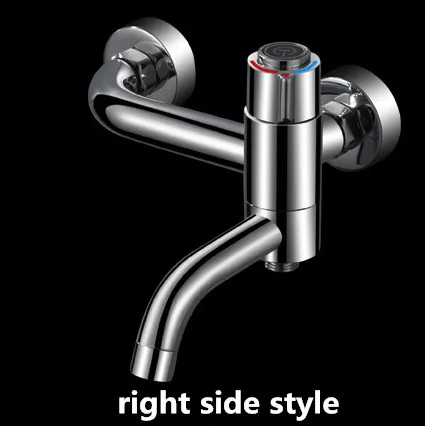 right side style Термостатический смеситель для душа, пресс buttonn, смеситель для ванной, смеситель для душа, термостатический смеситель для ванны, смеситель для душа, смеситель для ванной комнаты - Цвет: right side style