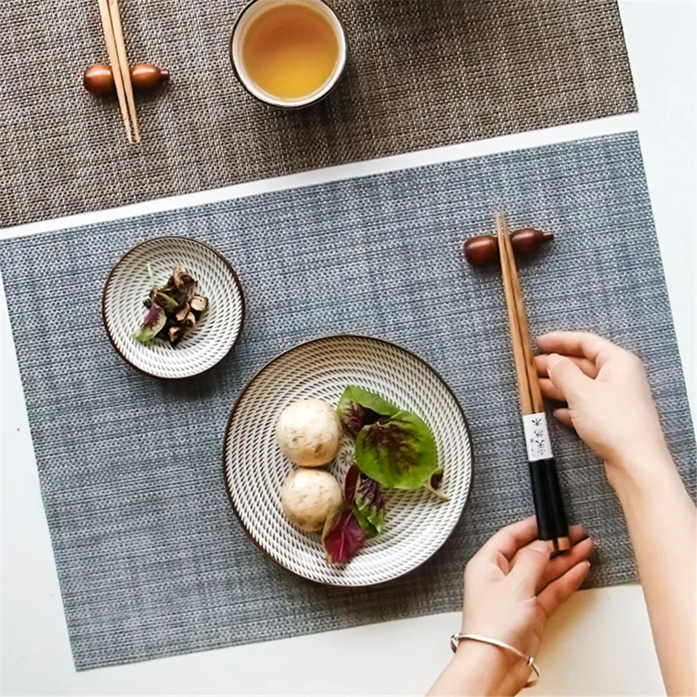 Столовые приборы из ПВХ коврик для обеденного стола теплоизоляционный