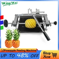 diy stainless steel 304 clean and safe home useful hand pineapple peeling machine power tools