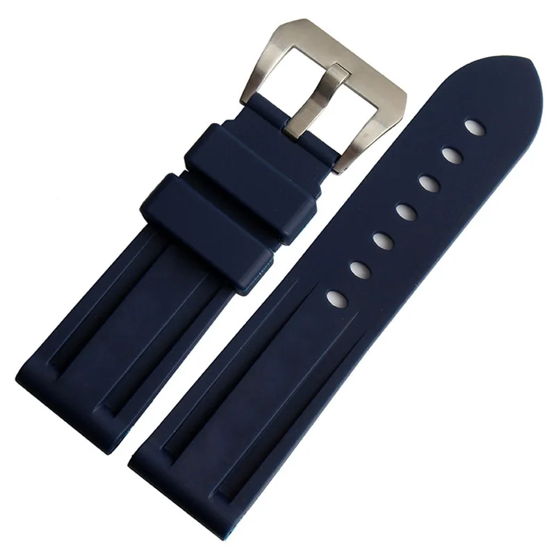 Ремешок силиконовый водонепроницаемый для часов аксессуары Panerai PAM00362 PAM00233 PAM00024 22