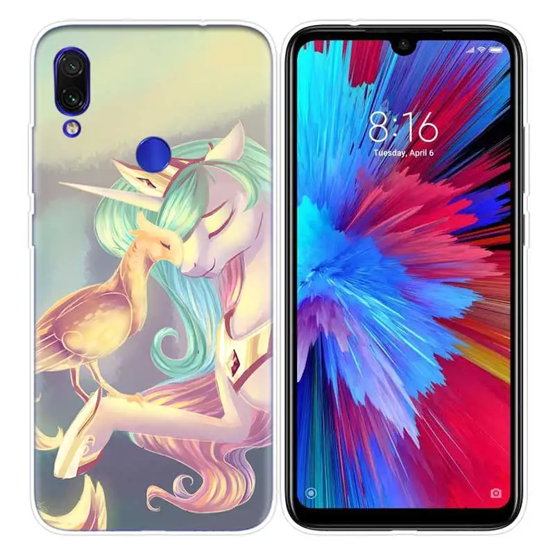 Чехол My Little Pony для Xiao mi Red mi Note 7 7S K20 Y3 GO S2 6 6A 7A 5 Pro mi Play 9T A1 A2 8 Lite Poco F1 аниме чехлы для телефонов - Цвет: 05
