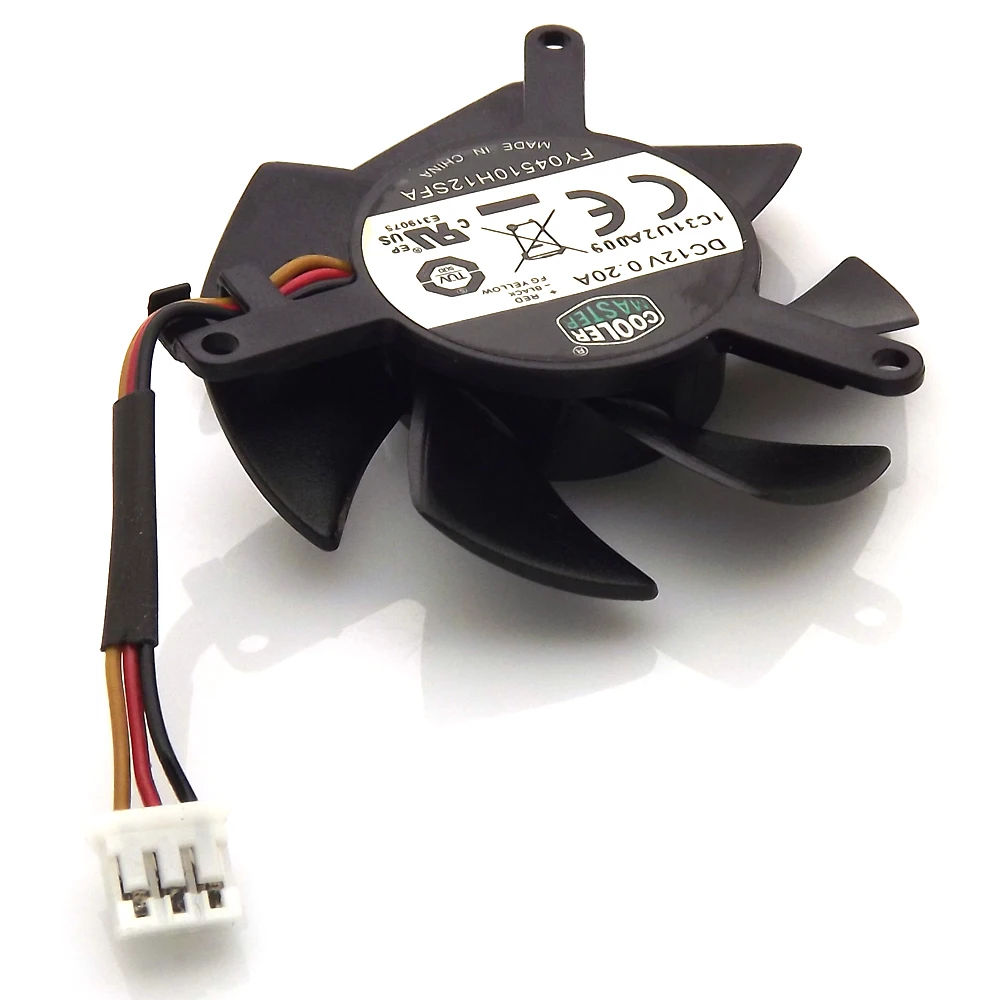 Кулер для видеокарты MSI R6450 12 В 6570 А 45 мм|cooling fan|video card coolersgraphics cooling fan |