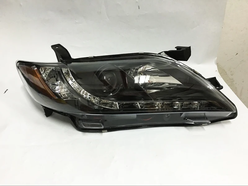 Для TOYOTA Camry светодиодный головной фонарь фары 2007 2008 2009 год с ксеноновыми дневными ходовыми огнями DRL поворотные огни