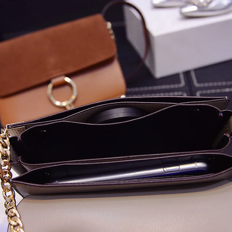 FuAhaLu Роскошные Сумки женские Дизайнерская металлическая круглая