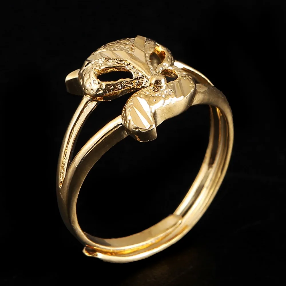 Trendy Animal Ring Gold Color Fashion Jewelry Simple Unique Fox Lowrie Wedding Rings For Women Party Gift | Украшения и