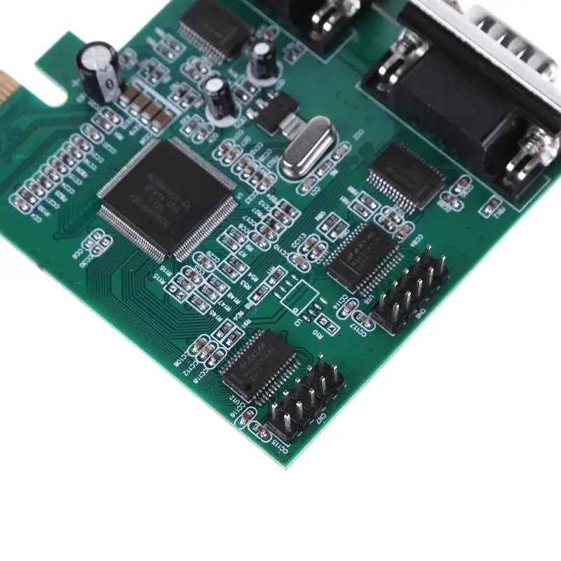 Pci-E к 4 последовательный порт карта расширения Rs232 интерфейс адаптер с длинной