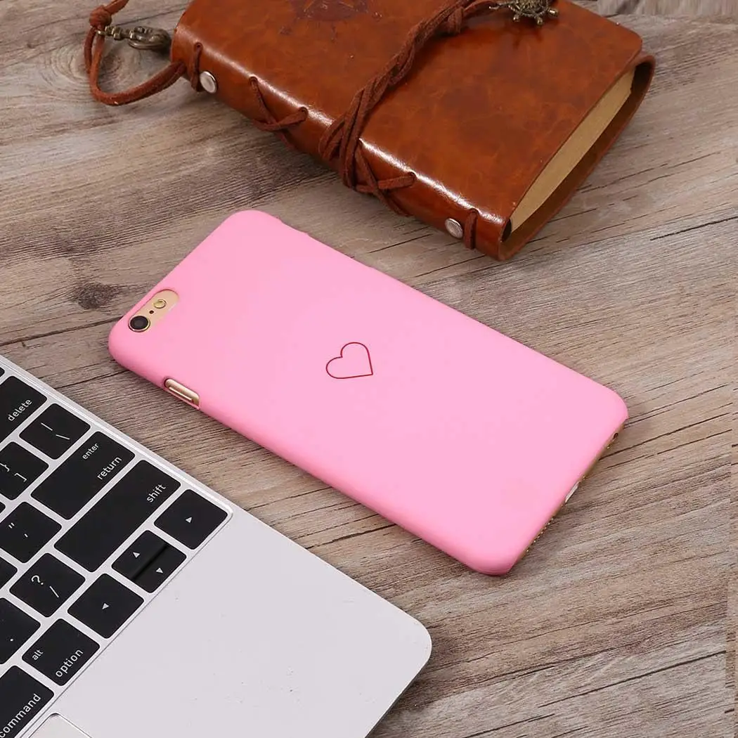 Защитный чехол для мобильного телефона iPhone 6/6S 6 P/6SP 7/8 7 plus/8 plus X черный розовый