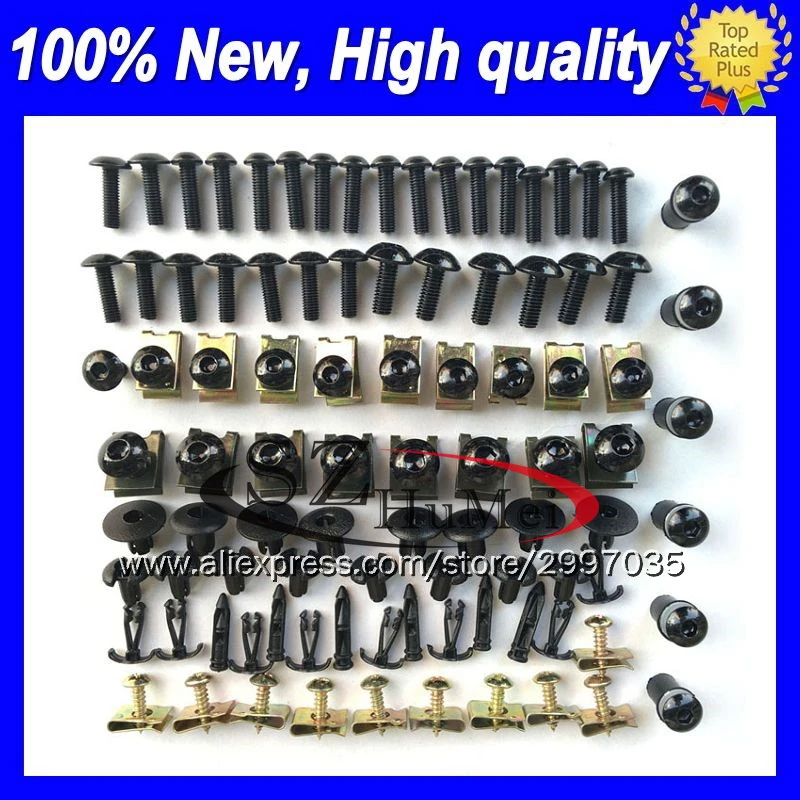 

Fairing bolt full bolts kit For YAMAHA FJR1300 06 07 08 09 10 12 FJR 1300 2006 2007 2008 2010 2012 Windscreen screw screws Nuts