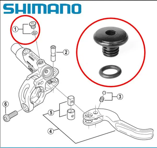 Масляный винт Shimano MTB SLX M7000 XT M8000 XTR M985 для горного велосипеда|mountain bike brake|bike brakeshimano